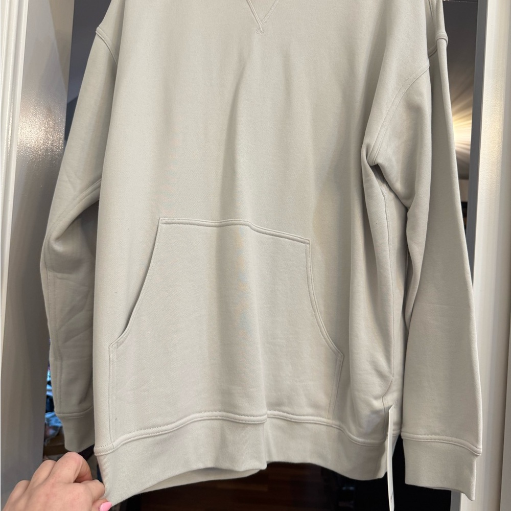 NWT women’s lululemon beige All Yours Terry Sweatshirt 12